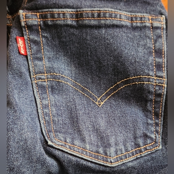 LEVI'S 510 30X32 Premium San Francisco Capital E Straight Leg Blue Jeans - Picture 10 of 13